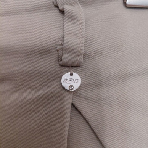 Iso beige cotton shorts like new, size L 40 12