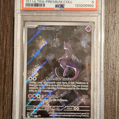 Mewtwo 151 Ultra Premium Collection Promo PSA 9 Pokemon card