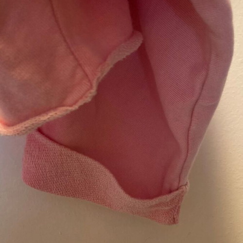 Zara pink crop top sweatshirt, size M