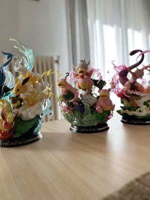 Pokemon Kanto figures used with lighting, Slowking Pack set