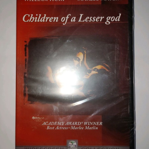 Children of a Lesser God DVD, official edition, sealed