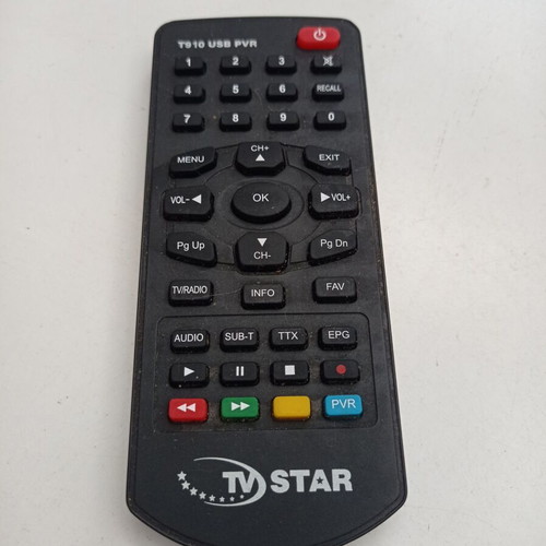 TV Star T910 USB PVR compatible remote control like new