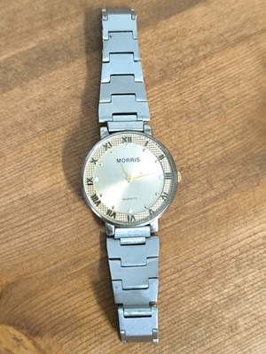 Morris wristwatch used with metal bracelet quartz