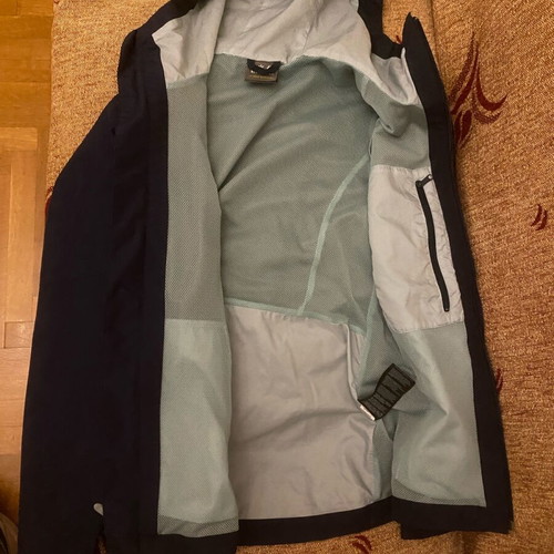 Jack Wolfskin jacket used, dark blue, size S