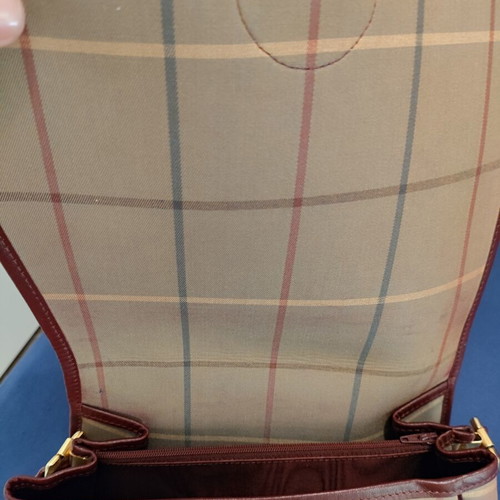 Burberry Nova Check Shoulder Bag like new, canvas and leather