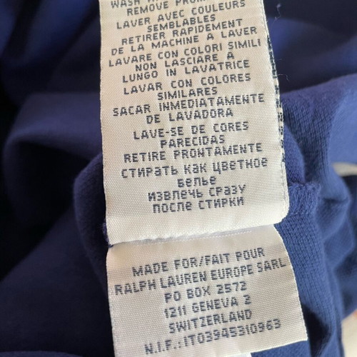 Polo by Ralph Lauren shirt like new, size M, blue