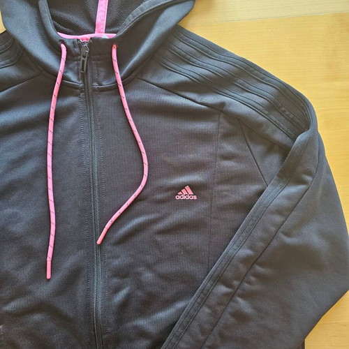 Adidas Climalite tracksuit used, size L, black