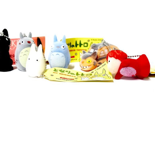 Studio Ghibli Sekiguchi Keychain Set of 6 Figures