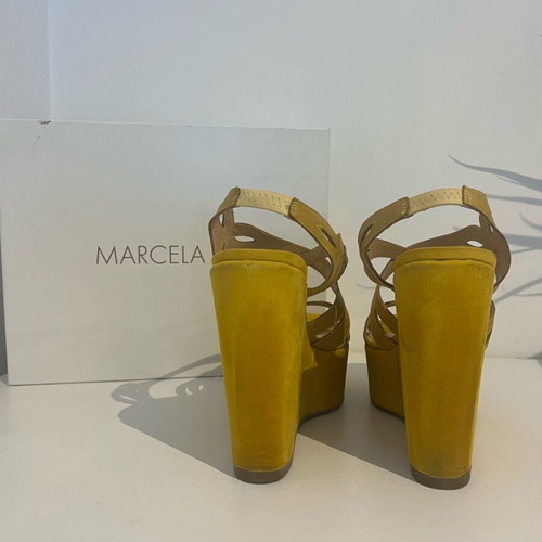 Marcela Yil yellow platforms No 40