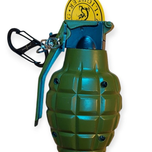 Grenade gas lighter windproof new, 9 cm