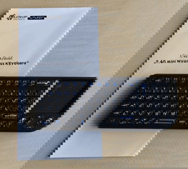 iClever IC-RF01 Ασύρματο πληκτρολόγιο/ποντίκι - wireless keyboard/touchpad mouse