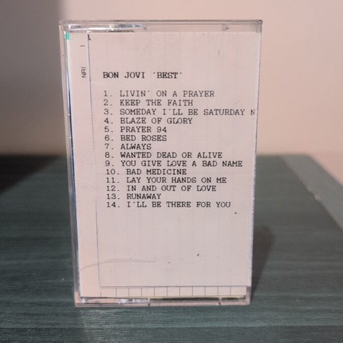 Bon Jovi Best cassette tape like new