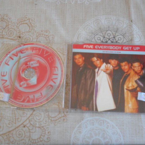 Five Everybody Get Up CD single used, electronic