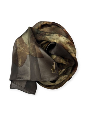 Jammers & Leufgen JL копринен прин шал като ново