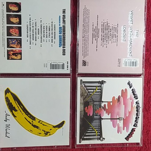 Velvet Underground 5 CD discography like new, rock