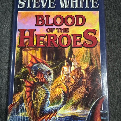 Steve White Blood of the Heroes hardcover like new