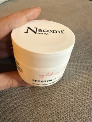 Nacomi Face Cream SPF50 PA++++ used