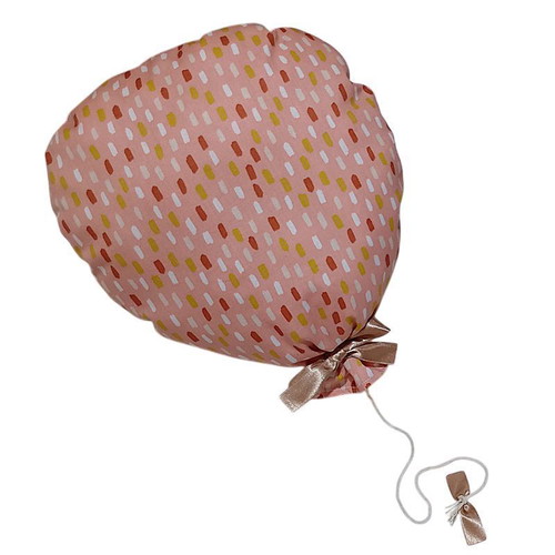 Set of 2 handmade hanging decorative balloons made of cotton fabric
