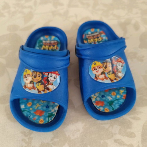 Paw Patrol slippers used, size 23-24, blue