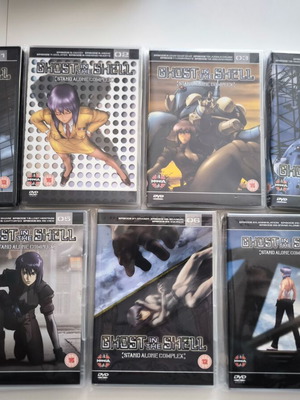 Ghost in the Shell Stand Alone Complex Complete Series DVD box set like new, dubbed
