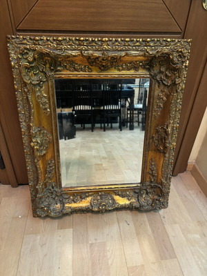 Antique mirror with frame like new, 64x74 cm