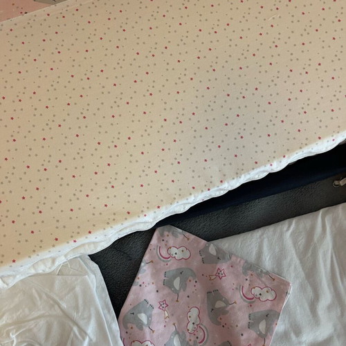 Orchestra baby bedding set pink with elephants and stars new