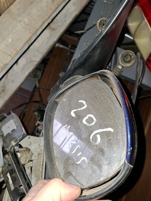 Peugeot 206 right electric mirror used