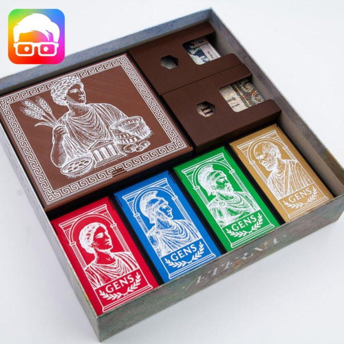 Aeterna Board Game Organizer new, fits sleeved cards
