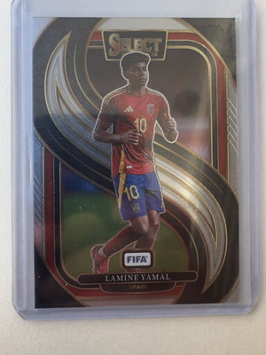 Lamine Yamal Spain Panini Select 2024-25 card like new