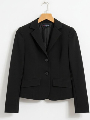 Pin Up blazer used, black fitted, size S