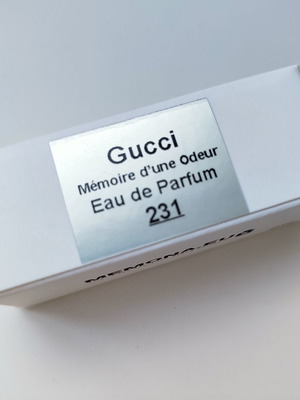 Gucci Mémoire d’une Odeur Eau de Parfum tester 2ml new