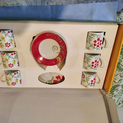 Coffee cup set new, two sets