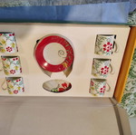 Coffee cup set new, two sets