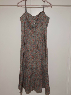 Playlife floral strap dress like new, cotton, size XXS