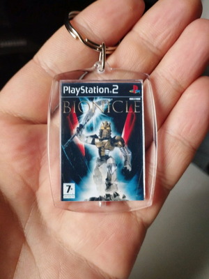 Bionicle PS2 acrylic keychain