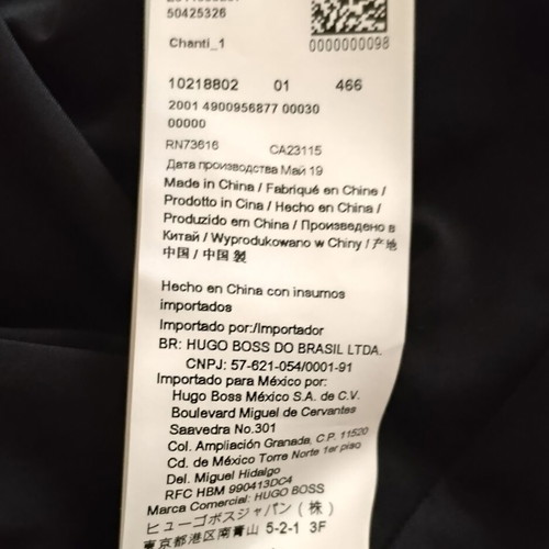 Midi Dress Hugo Boss Chanti_1 color-blocking, new