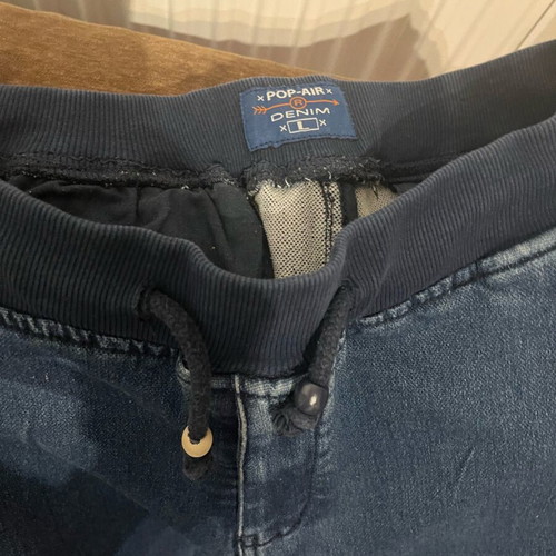 Pop Air men's jeans with elastic waistband like new, size L