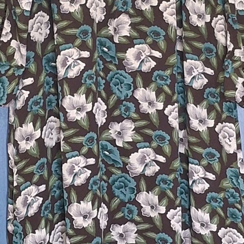 Attrattivo long dress like new, size XL, multicolor floral design