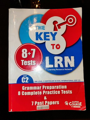 The Key to LRN 8+7 Tests CEF C2LRN Level 3 book used