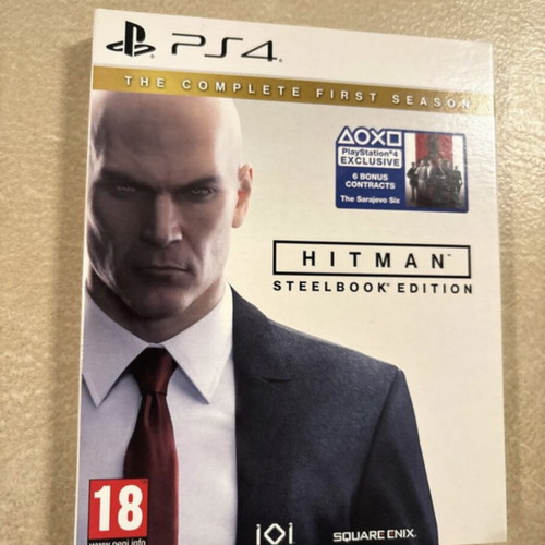 Hitman Steelbook Edition PlayStation 4 game like new
