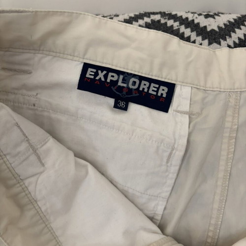 Explorer cargo shorts white size 36 used