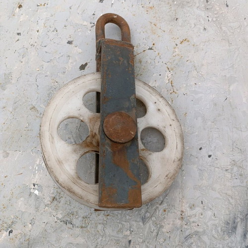 Winch used, suspension pulley