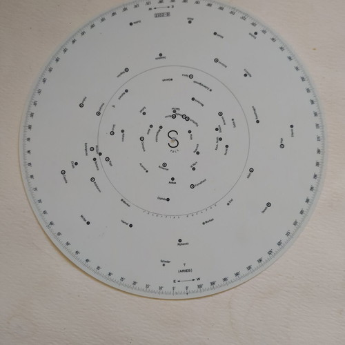 Star Finder 2102-D vintage celestial navigation instrument