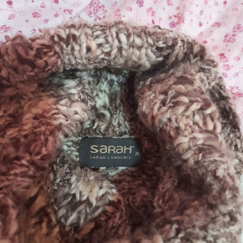 Μπλούζα γυναικεία πλεκτή Sarah Lawrence καινούργια, medium, καφέ