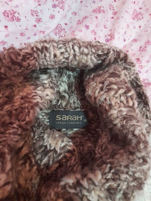 Μπλούζα γυναικεία πλεκτή Sarah Lawrence καινούργια, medium, καφέ