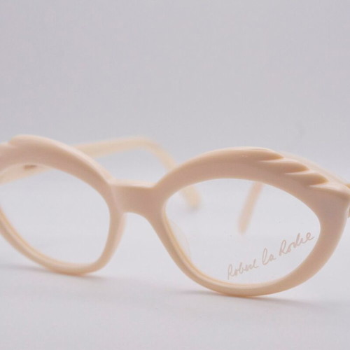 Robert La Roche Vintage 80s Eyeglasses New, Model 315 White