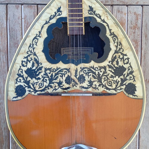 Handmade old Bouzouki Muratidis used
