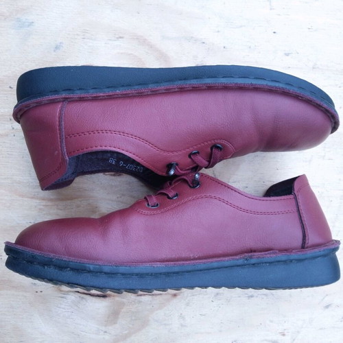 Anatomic women's leather shoes like new, size 38, bordeaux