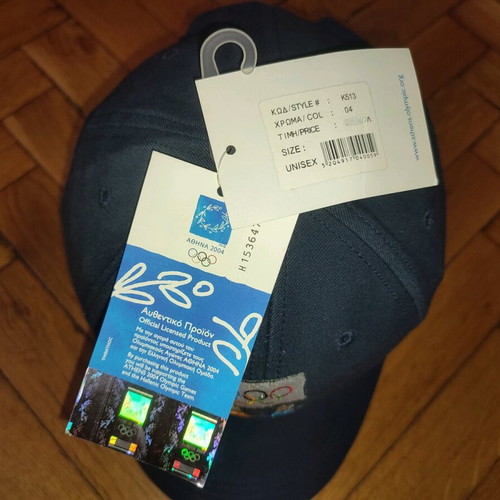 Athens Olympics 2004 cap new, official licensed product