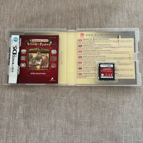 Professor Layton Pandora’s Box Nintendo DS PAL used complete